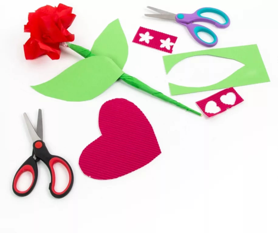 Nożyczki ergonomiczne A mix KIDEA - tantis.pl