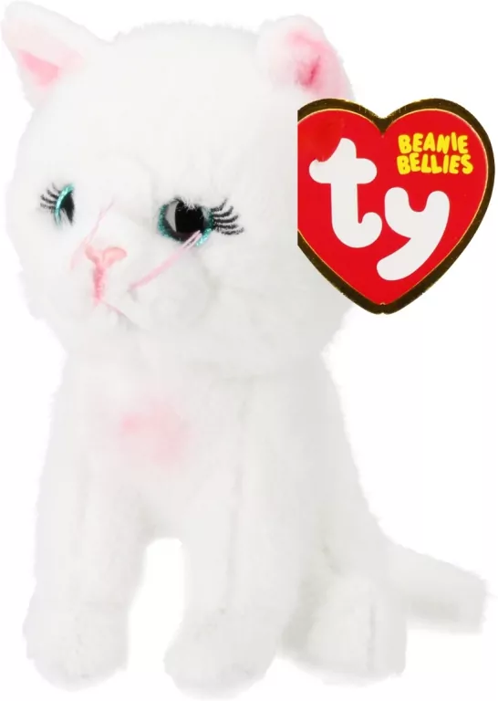Boos Amelia - biały kot 15cm - tantis.pl