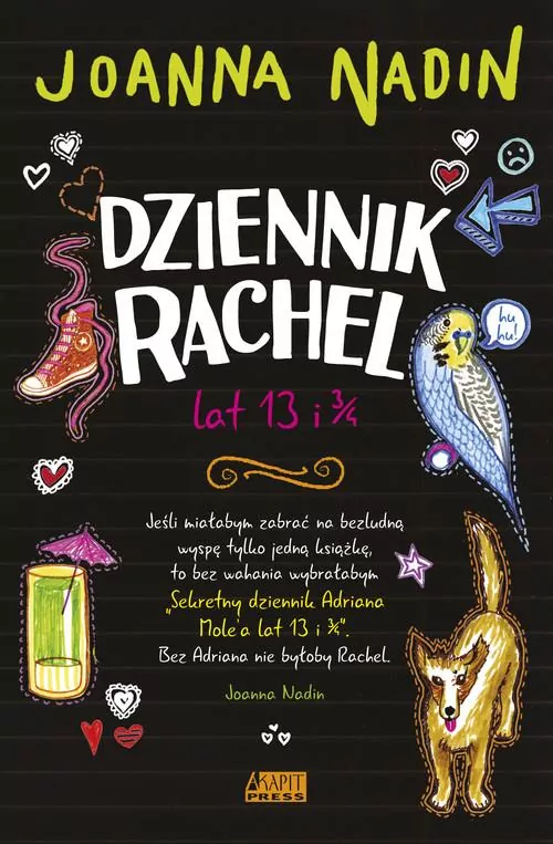 Dziennik Rachel, lat 13 i 3/4 - tantis.pl