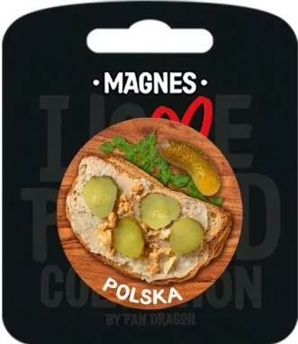 Magnes. I love Poland. Polskie Smaki. ILP-MAG-C-PL-27 - tantis.pl