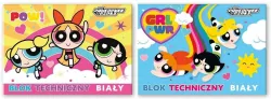 Blok techniczny A4/10K biały Atomówki