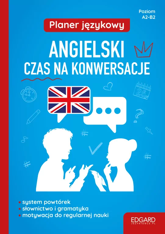 Planer językowy. Angielski. Czas na konwersacje - tantis.pl