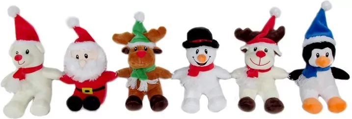 Zwierzęta świąteczne 12cm MIX - tantis.pl