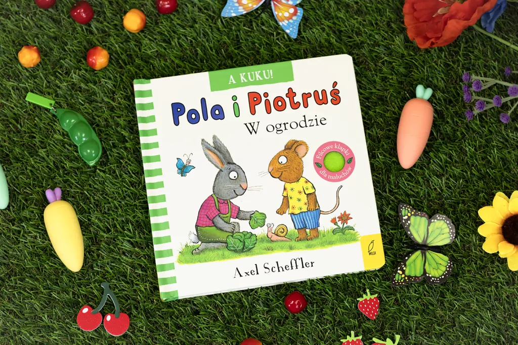 Pola i Piotruś. W ogrodzie. A kuku! - tantis.pl