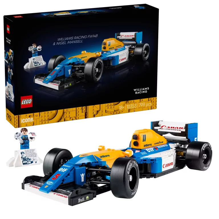 LEGO® Icons. Williams Racing FW14B i Nigel Mansell 10353 - tantis.pl