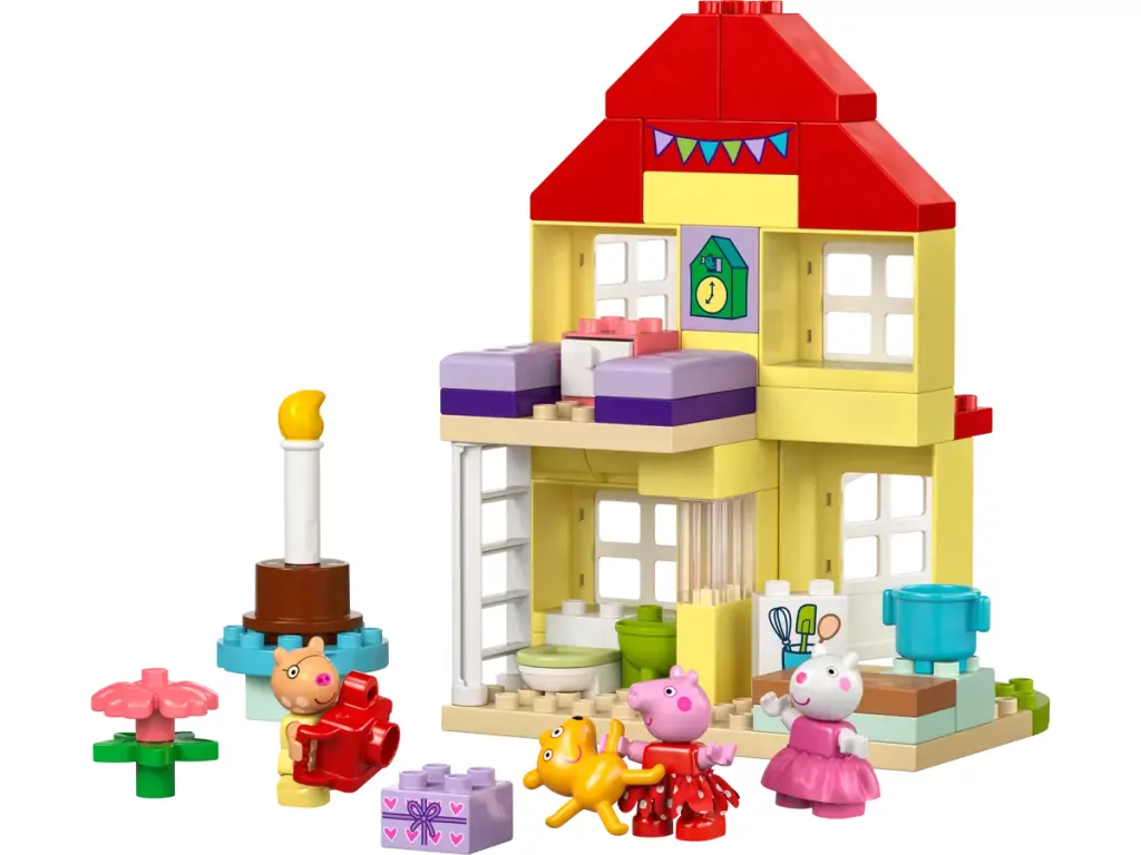 LEGO® DUPLO®. Urodzinowy domek Peppy. 10433 - tantis.pl