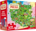 Książka i puzzle. Poznawaj, baw się, odkrywaj Polska, 210 elementów - tantis.pl