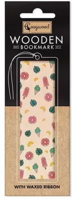 Zakładka drewniana. Lody