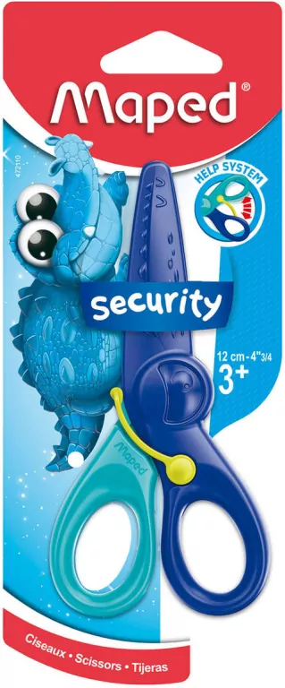 Nożyczki 12cm. Kidipulse. Mix - tantis.pl