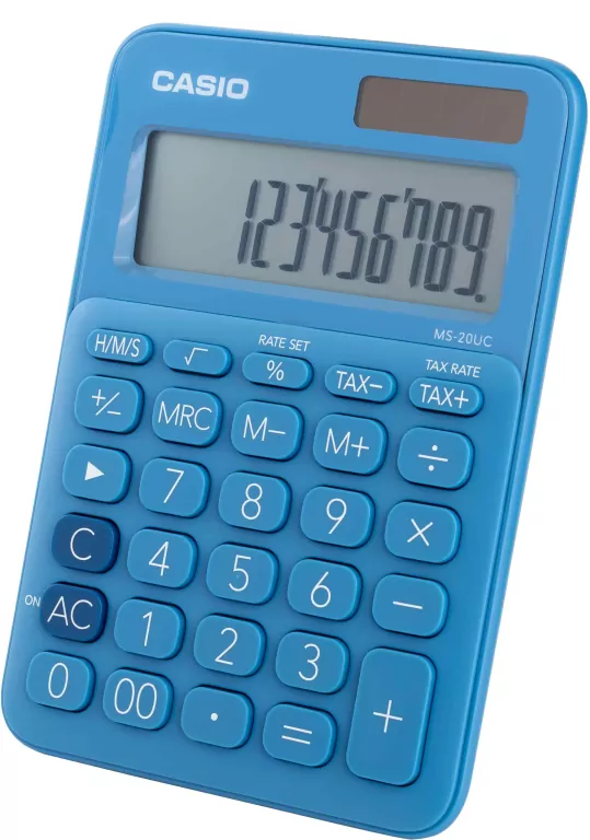 Kalkulator Casio MS-20UC-BU BOX - tantis.pl