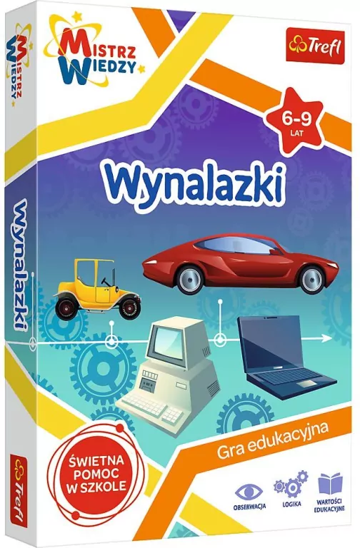 Trefl. Mistrz wiedzy. Wynalazki - tantis.pl