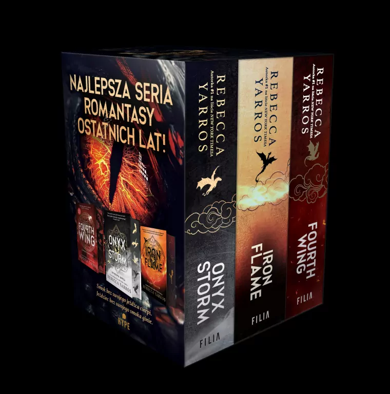Pakiet: Fourth Wing/ Iron Flame/ Onyx Storm - tantis.pl