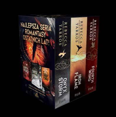 Pakiet: Fourth Wing/ Iron Flame/ Onyx Storm