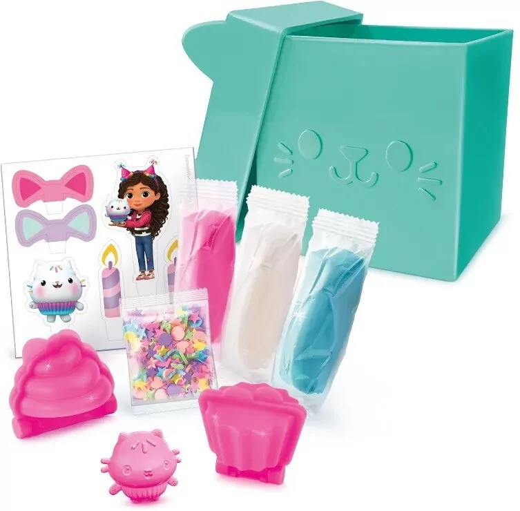 Epee. Koci Domek Gabi. Kocie pudełko z niespodzianką. Zielone plastelinowa masa 600714 - tantis.pl