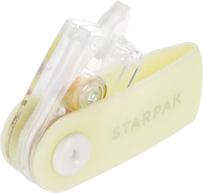 Korektor w taśmie 5mmx6m pastelowy żółty - tantis.pl