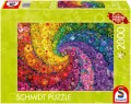 Puzzle PQ 2000 Kolorowy wir kwiatów i motyli G3 - tantis.pl