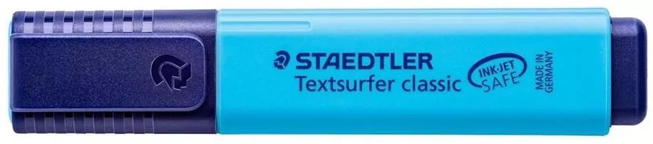 Zakreślacz Classic niebieski (10szt) STAEDTLER - tantis.pl