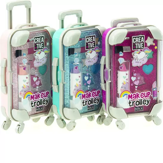 Zestaw do makijażu w walizce Makeup Trolley - tantis.pl