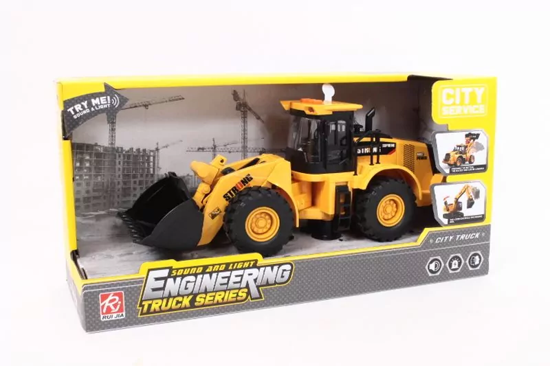 Traktor z łyżką - tantis.pl