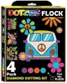 Diamond Dotz - Adults Flocked Neon Peace&Love - tantis.pl