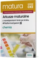 Matura 2026 Chemia. Arkusze maturalne z rozwiązaniami krok po kroku. Zakres rozszerzony