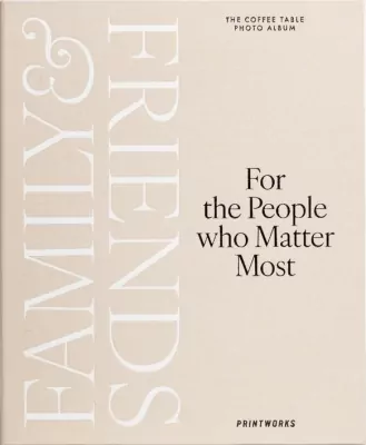 Fotoalbum - Family and Friends beżowy