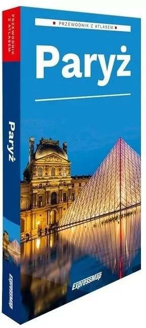 Paryż przewodnik z atlasem 2w1 - tantis.pl