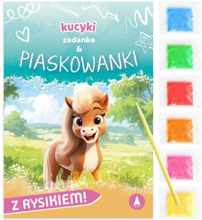 Zadanka & piaskowanki. Kucyki - tantis.pl