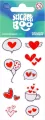 Naklejki 6x18 cm Serca Walentynki STICKERBOO 534613 - tantis.pl