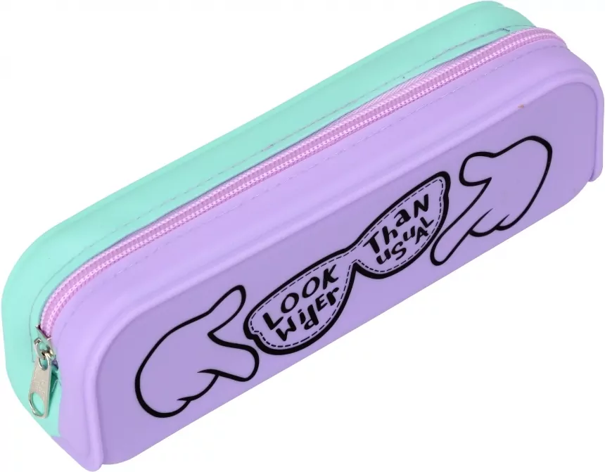 Piórnik silikon 1 zamek Likę - tantis.pl