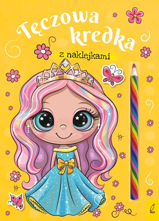 Królewna. Tęczowa kredka - tantis.pl