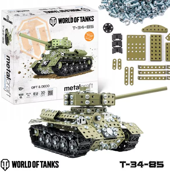 Metalcraft wot czołg t-34-85 - tantis.pl