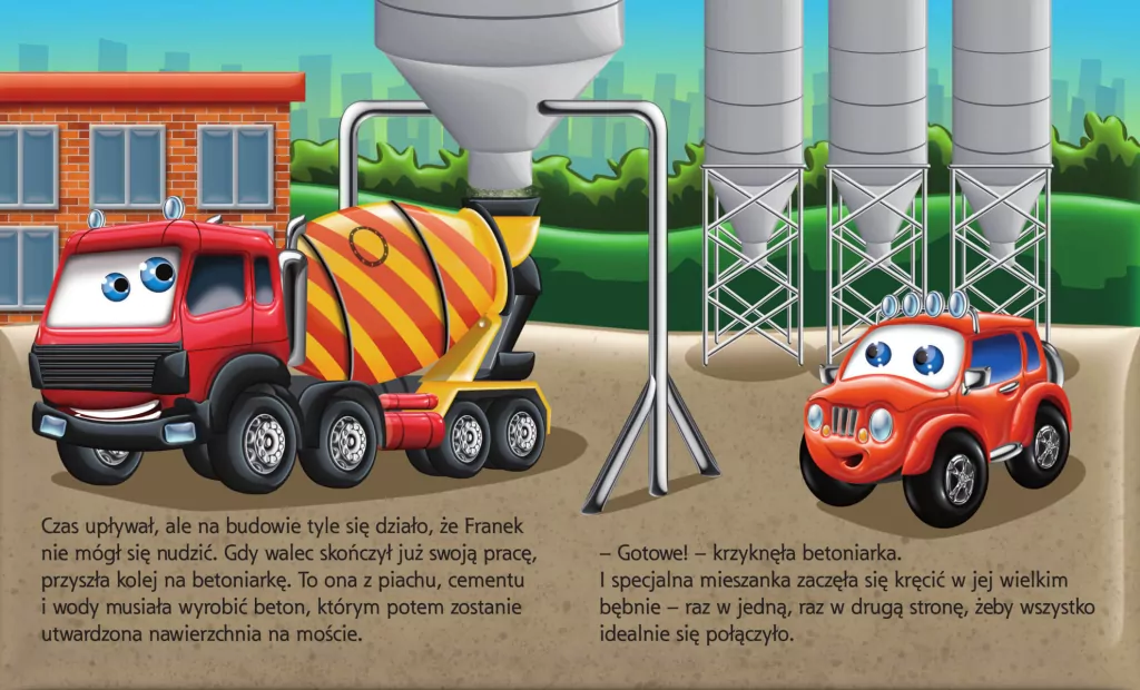 Samochodzik Franek. Pojazdy budowlane - tantis.pl