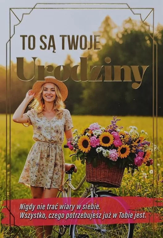 Karnet urodziny z wymiennymi cyframi JCX-235 - tantis.pl