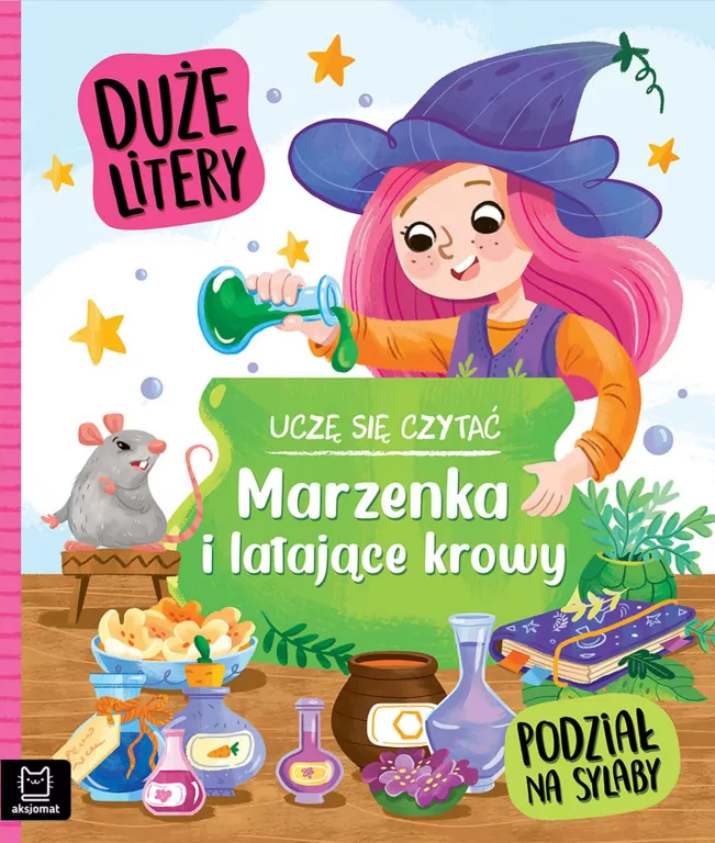 Uczę się czytać. Duże litery. Podział na sylaby - tantis.pl