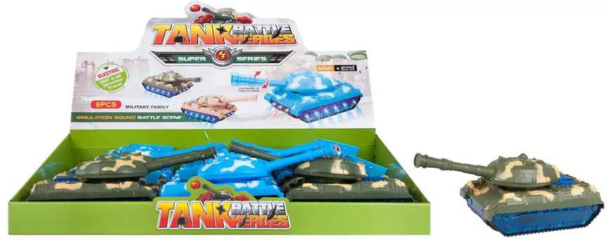 Czołg na baterie 24cm MC mix cena za 1 szt - tantis.pl