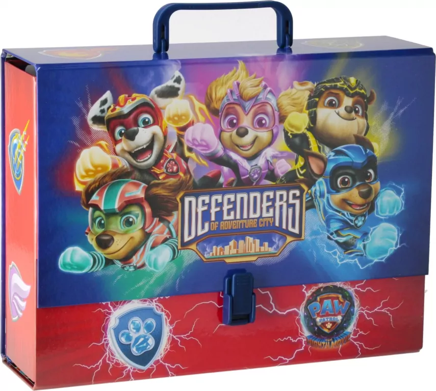 Teczka A4 z rączką XL. Psi Patrol - tantis.pl