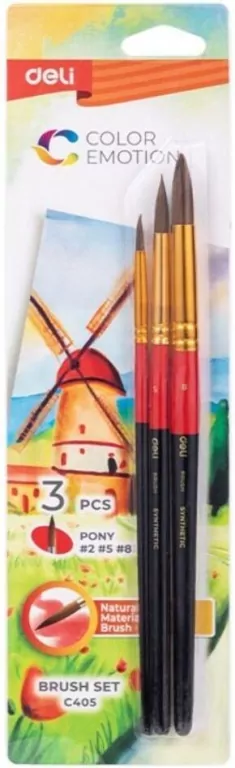 Pędzle Color Emotion DELI - tantis.pl