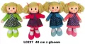 Lalka pluszowa z głosem 40cm L0227 1szt.mix - tantis.pl