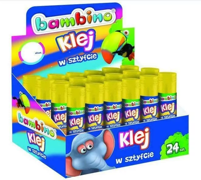 Klej w sztyfcie 15g. 24 sztuki - tantis.pl