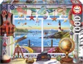 Puzzle 1000 Pokój z widokiem na morze - tantis.pl