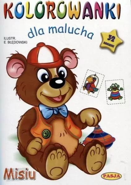 Misiu. Kolorowanki dla malucha - tantis.pl