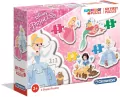 Clementoni. Moje pierwsze puzzle. Disney Princess. Księżniczki - tantis.pl