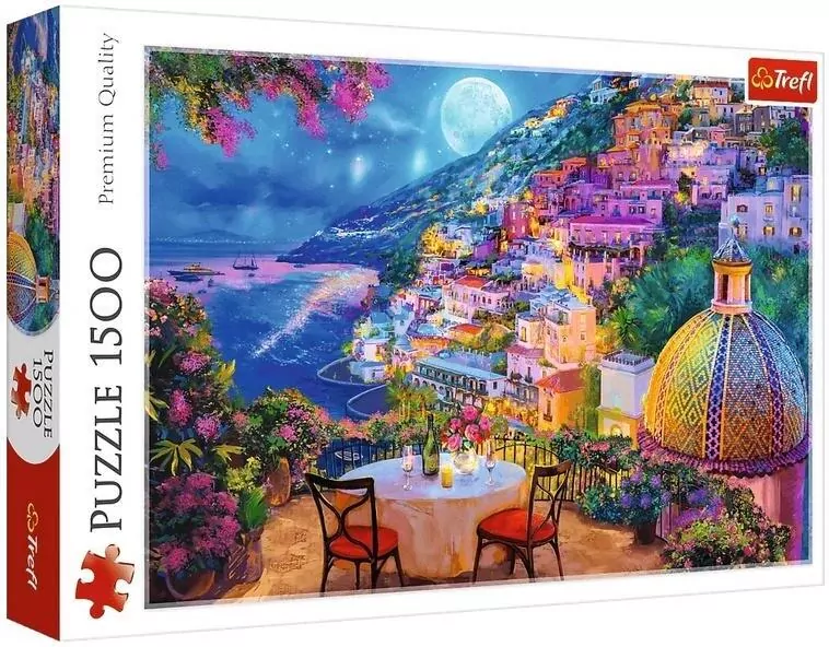 Puzzle 1500 Randka w Positano TREFL - tantis.pl