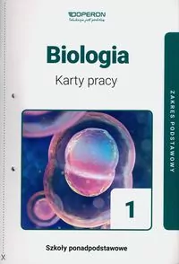 Biologia 1. Karty pracy. Zakres podstawowy. Szkoły ponadpodstawowe - tantis.pl