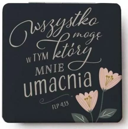 Lusterko kieszonkowe - Wszystko mogę w Chrystusie - tantis.pl