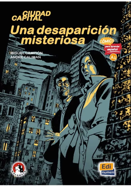 Una desaparicion misteriosa A1 Comics para aprenda - tantis.pl