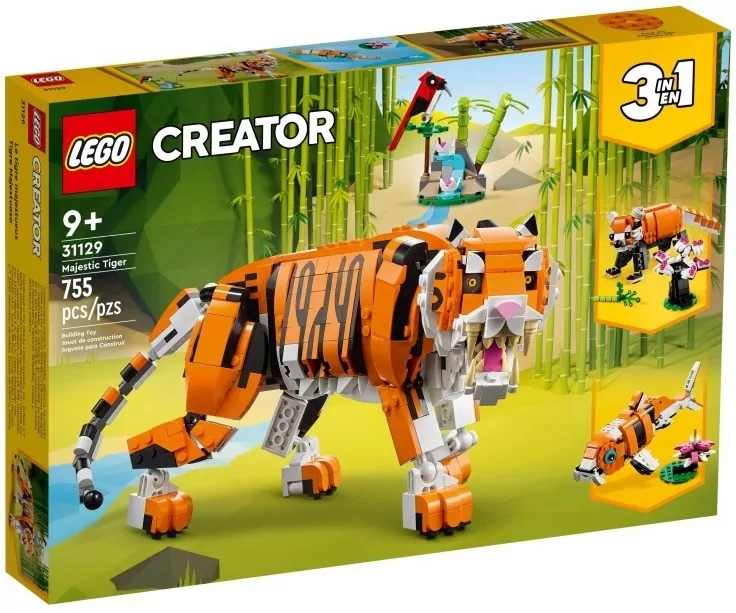 LEGO® Creator. Majestatyczny tygrys. 31129 - tantis.pl