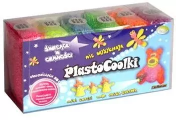 PlastoCoolki świecące, 6 sztuk - tantis.pl