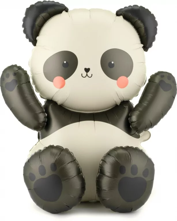 Balon foliowy Panda 68x72cm - tantis.pl